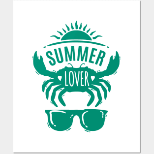summer lover Posters and Art